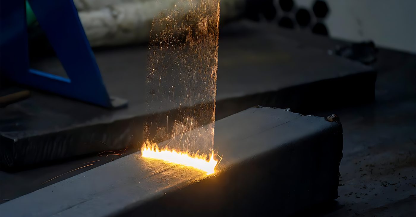 Laserové čištění povrchu kovového dílu